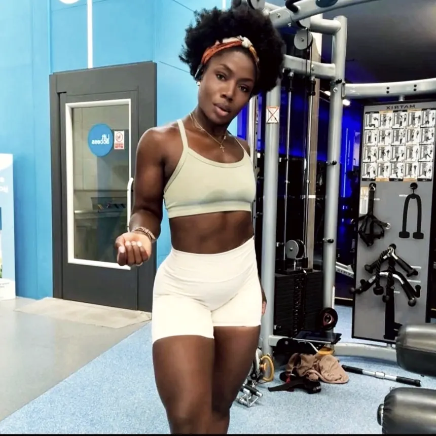 Portrait in the gym